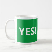 Funny YES! Oder NEIN! Kostenvoranschlag Kaffeetasse (Links)