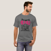 Funny Yes They're Real | Cute Breast Implant Illne T-Shirt (Vorne ganz)