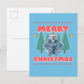 Funny Yeti - Frohe Weihnachten (Vorne/Hinten)