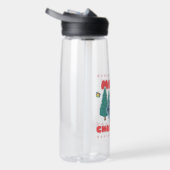 Funny Yeti - Frohe Weihnachten Trinkflasche (Rechts)