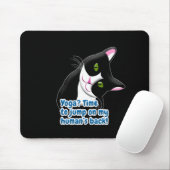 Funny Yoga Cat Mousepad (Mit Mouse)