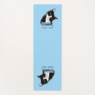 Funny Yoga Cat Yogamatte