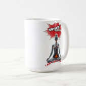 Funny Yoga Comic Pop Kaffeetasse (VorderseiteRechts)