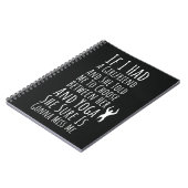 Funny Yoga Geschenke für Männer für Ihm Yogi Notizblock (Linke Seite)