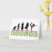 Funny Yoga Gift Karte (Gelbe Blume)