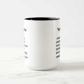 Funny Yoga Instructor Definition Geschenke Tasse (Zentrum)