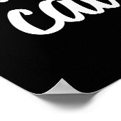 Funny Yoga Kitten Lover Namastay Zuhause mit meine Poster (Ecke)