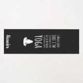 Funny Yoga Mats Exercise Stretch Relax Fitness Yogamatte (Vorderseite (Horizontal))