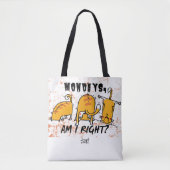 Funny Yoga Orange Cats Tasche (Vorderseite)