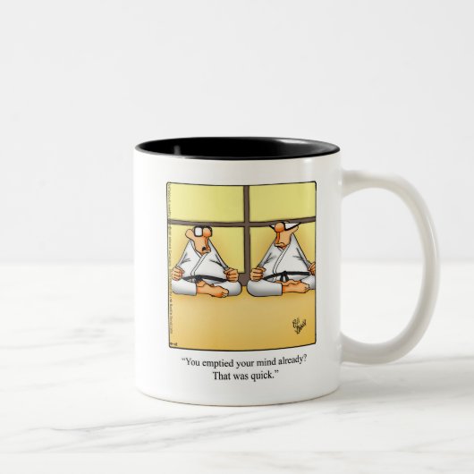 Funny Yoga Spaß Tasse Geschenk (Rechts)
