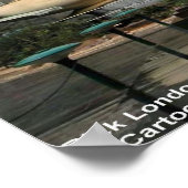 Funny Yogi Deja Vu Poster (Ecke)