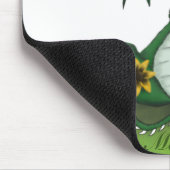 Funny Yogi Dragon Painting Mousepad (Ecke)