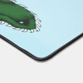 Funny Yogi Dragon Schreibtischunterlage (Ecke)