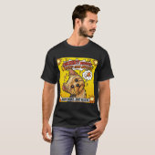 Funny Yorkie Chicken Where When How Much? T-Shirt (Vorne ganz)