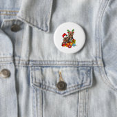 Funny Yorkshire Terrier Button (Beispiel)