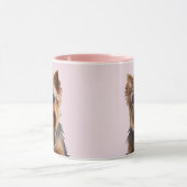 Funny Yorkshire Terrier mit Sonnenbrille Tasse (Zentrum)