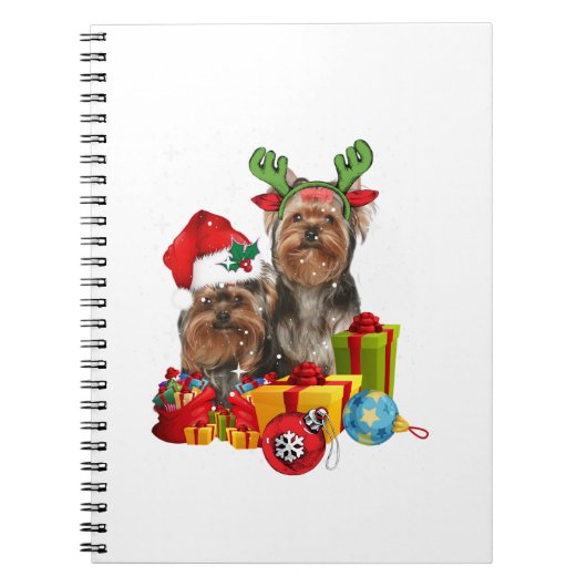 Funny Yorkshire Terrier Notizblock (Vorderseite)