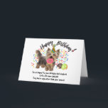 Funny Yorkshire Terrier Pet Dog Birthday Card Einladung<br><div class="desc">Funny Yorkshire Terrier Pet Hund und Donuts Geburtstagskarte Zeit, um die Donuts zu essen! Diese lustige Geburtstagskarte zeigt Ihren Lieblings-Yorkie-Hund, der sich in seinem Party-Hut versteckt hat, und spielt auf Ihrem Brustkorb der Geburtstagsdonuts. Überall fliegen Sprinkles, und dein Junge hat schon einen Donut im Mund und zwei gerettet zu seinen...</div>