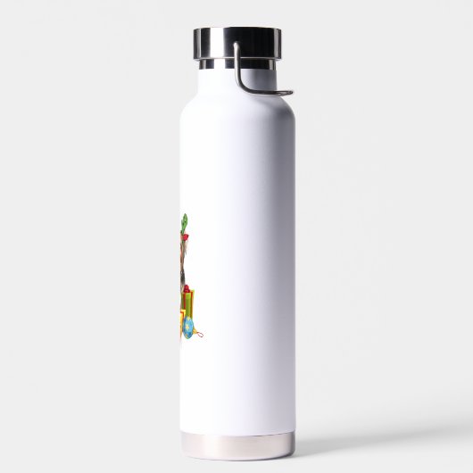 Funny Yorkshire Terrier Trinkflasche (Links)