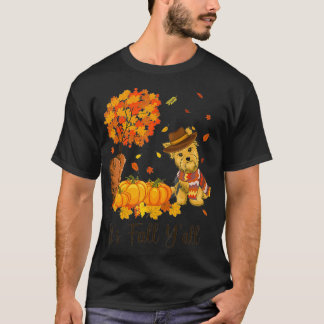 Funny Yorkshire Terrier Yorkie Dog Herbst Herbst T-Shirt