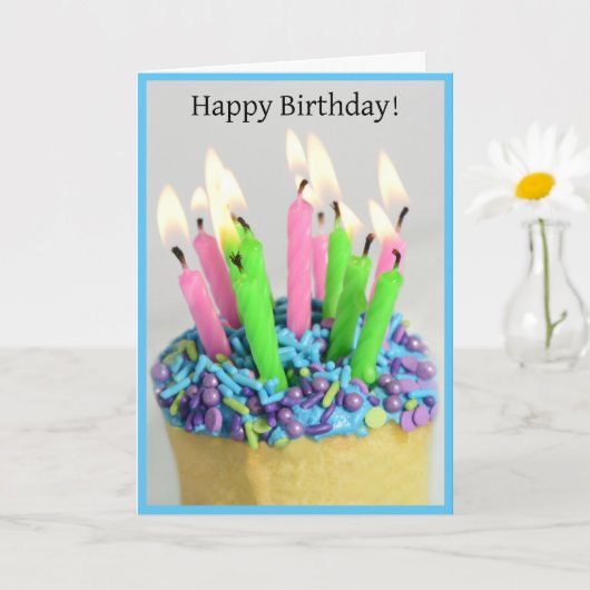 Funny You are old Happy Birthday Card Karte (Kleine Pflanze)