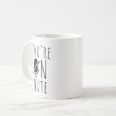 Funny You are on Mute Kaffeetasse (Vorderseite Links)