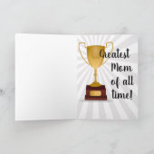 Funny You are the GOAT (women) Personalizable Karte (Innenseite)