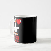 Funny You Make My Heart Go Honk Matching Valentine Kaffeetasse (Vorderseite Links)