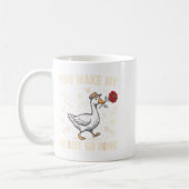 Funny You Make My Heart Go Honk Silly Goose Valent Kaffeetasse (Links)
