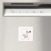 Funny You Make My Heart Go Honk Silly Goose Valent Magnet (In Situ (Geschirrspüler))