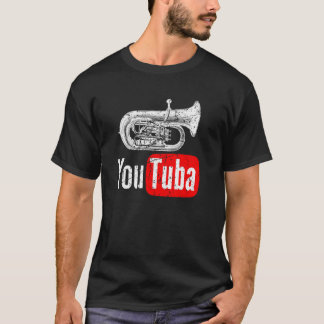 Funny You Tuba Marching Band Vintag T-Shirt