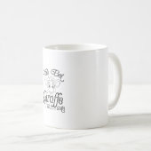 Funny You Wt Giraffe Ich bin Niedlich - Giraffe Lo Kaffeetasse (VorderseiteRechts)