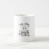 Funny You Wt Giraffe Ich bin Niedlich - Giraffe Lo Kaffeetasse (Mittel)