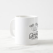 Funny You Wt Giraffe Ich bin Niedlich - Giraffe Lo Kaffeetasse (Vorderseite Links)