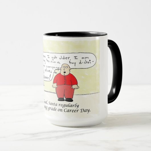 Funny Young Santa Tasse (VorderseiteRechts)