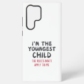 Funny Youngest Child Quote Samsung Galaxy Hülle (Rückseite)