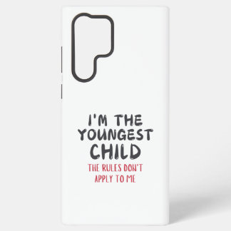 Funny Youngest Child Quote Samsung Galaxy Hülle