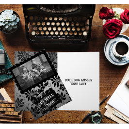 Funny Your Hund Misses Your Lap wird gut Karte