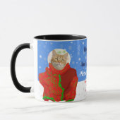 Funny Your Own Cats Ugg Weihnachts Sweaters Foto Tasse (Links)