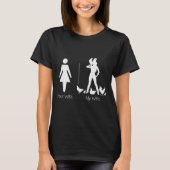 Funny Your Wife My Wife Chicken Lady Shirt, Farm L T-Shirt (Vorderseite)