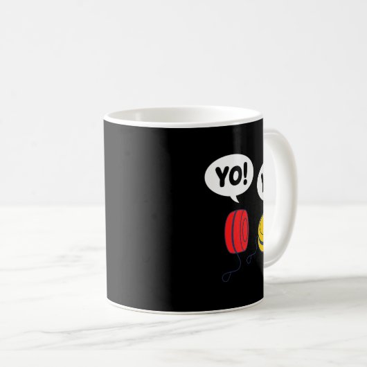 Funny Yoyo  Kaffeetasse (VorderseiteRechts)