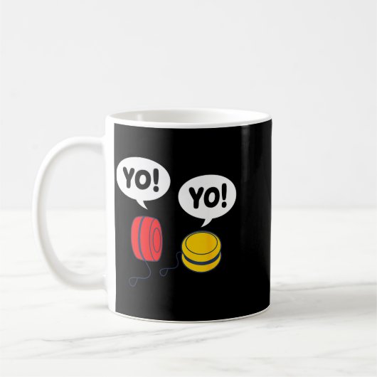 Funny Yoyo  Kaffeetasse (Links)