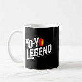 Funny Yoyo Player Legend Yo-yo Performer Kaffeetasse (Links)