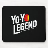 Funny Yoyo Player Legend Yo-yo Performer Mousepad (Vorne)