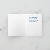 Funny Yulemukkah Chrismukkah Grußkarte Karte (Innenseite)