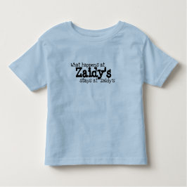 Funny Zaidy Grandpa Spoke Großkind Großkind Kleinkind T-shirt
