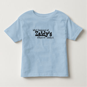 Funny Zaidy Grandpa Spoke Großkind Großkind Kleinkind T-shirt