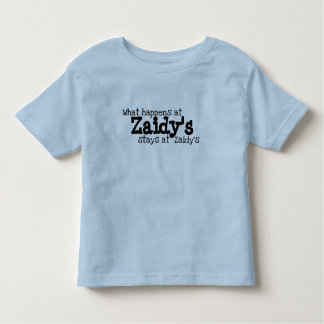 Funny Zaidy Grandpa Spoke Großkind Großkind Kleinkind T-shirt