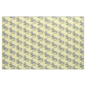 Funny Zebra Cartoon Illustration Stoff (Fat Quarter (45,7 x 55,9 cm))