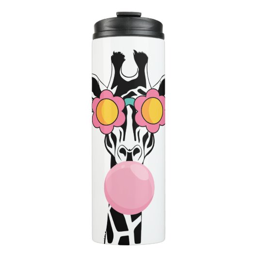 Funny zebra Thermal Tumbler Thermosbecher (Vorderseite)